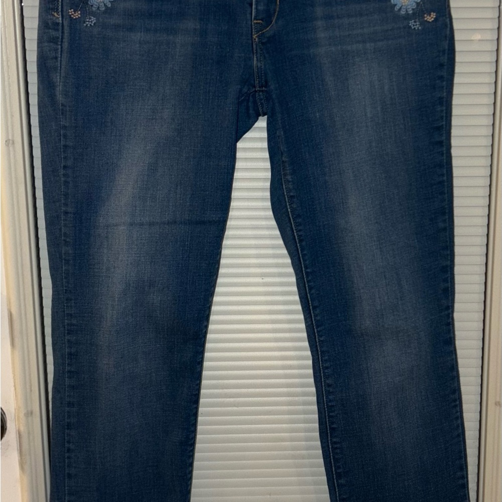 Levi's Dark Blue Straight Leg Women's Jeans